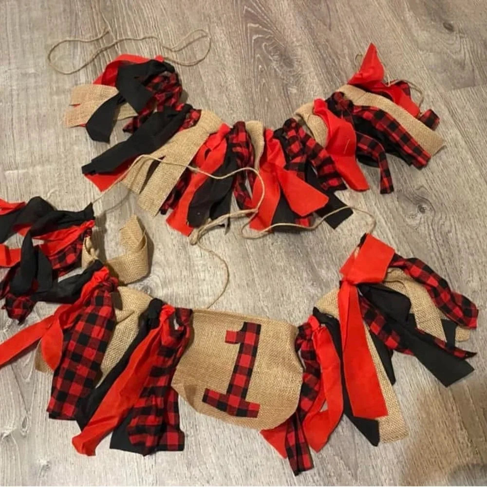 First Birthday Lumberjack/ Woodlands Party Decorations